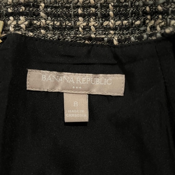 Banana Republic Short Wool Woven Pencil Skirt Size 8 - Picture 5 of 7